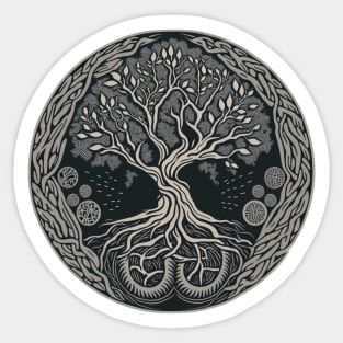 Tree of Life - Designs for a Green Future Sticker